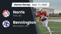 Recap: Norris  vs. Bennington  2020