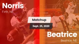Matchup: Norris vs. Beatrice  2020