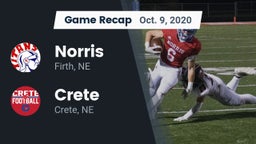 Recap: Norris  vs. Crete  2020