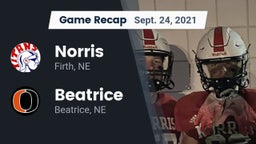 Recap: Norris  vs. Beatrice  2021