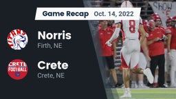 Recap: Norris  vs. Crete  2022