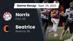 Recap: Norris  vs. Beatrice  2023