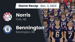 Recap: Norris  vs. Bennington  2023