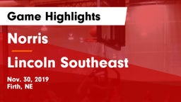 Norris  vs Lincoln Southeast  Game Highlights - Nov. 30, 2019