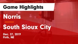 Norris  vs South Sioux City  Game Highlights - Dec. 27, 2019