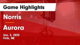 Norris  vs Aurora  Game Highlights - Jan. 3, 2020