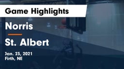 Norris  vs St. Albert  Game Highlights - Jan. 23, 2021
