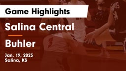 Salina Central  vs Buhler  Game Highlights - Jan. 19, 2023