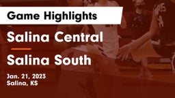 Salina Central  vs Salina South  Game Highlights - Jan. 21, 2023