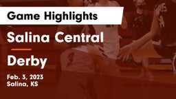 Salina Central  vs Derby  Game Highlights - Feb. 3, 2023