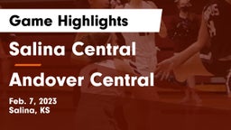 Salina Central  vs Andover Central  Game Highlights - Feb. 7, 2023