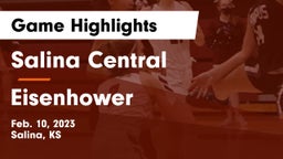 Salina Central  vs Eisenhower  Game Highlights - Feb. 10, 2023