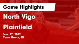North Vigo  vs Plainfield  Game Highlights - Jan. 12, 2019