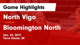 North Vigo  vs Bloomington North  Game Highlights - Jan. 24, 2019