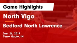 North Vigo  vs Bedford North Lawrence  Game Highlights - Jan. 26, 2019