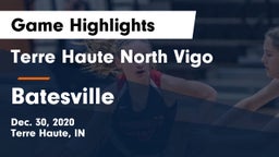 Terre Haute North Vigo  vs Batesville  Game Highlights - Dec. 30, 2020