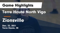 Terre Haute North Vigo  vs Zionsville  Game Highlights - Dec. 22, 2021