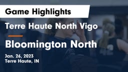 Terre Haute North Vigo  vs Bloomington North  Game Highlights - Jan. 26, 2023