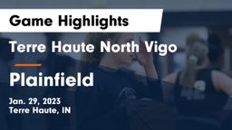Terre Haute North Vigo  vs Plainfield  Game Highlights - Jan. 29, 2023