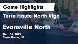 Terre Haute North Vigo  vs Evansville North  Game Highlights - Dec. 16, 2023