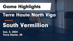 Terre Haute North Vigo  vs South Vermillion  Game Highlights - Jan. 3, 2024