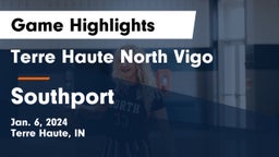 Terre Haute North Vigo  vs Southport  Game Highlights - Jan. 6, 2024