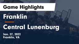 Franklin  vs Central Lunenburg Game Highlights - Jan. 27, 2022