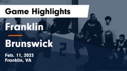 Franklin  vs Brunswick  Game Highlights - Feb. 11, 2023