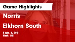 Norris  vs Elkhorn South  Game Highlights - Sept. 8, 2021