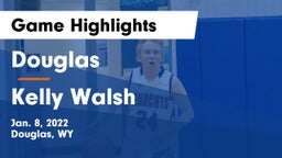 Douglas  vs Kelly Walsh  Game Highlights - Jan. 8, 2022