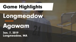 Longmeadow  vs Agawam Game Highlights - Jan. 7, 2019