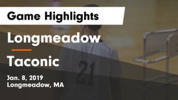 Longmeadow  vs Taconic  Game Highlights - Jan. 8, 2019