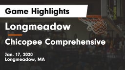 Longmeadow  vs Chicopee Comprehensive  Game Highlights - Jan. 17, 2020