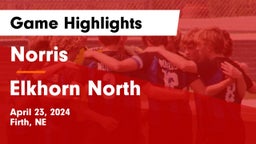 Norris  vs Elkhorn North  Game Highlights - April 23, 2024