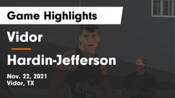 Vidor  vs Hardin-Jefferson  Game Highlights - Nov. 22, 2021