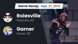 Recap: Rolesville  vs. Garner  2018
