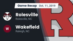 Recap: Rolesville  vs. Wakefield  2019