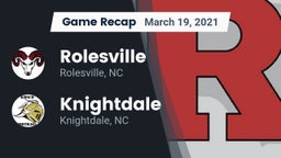 Recap: Rolesville  vs. Knightdale  2021