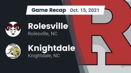 Recap: Rolesville  vs. Knightdale  2021