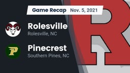 Recap: Rolesville  vs. Pinecrest  2021