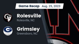 Recap: Rolesville  vs. Grimsley  2023