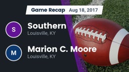 Recap: Southern  vs. Marion C. Moore  2017