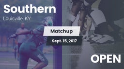 Matchup: Southern vs. OPEN 2017
