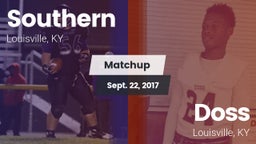 Matchup: Southern vs. Doss  2017