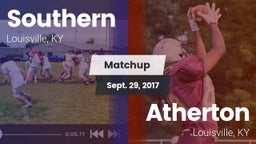 Matchup: Southern vs. Atherton  2017