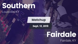 Matchup: Southern vs. Fairdale  2019