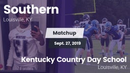 Matchup: Southern vs. Kentucky Country Day School 2019