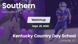 Matchup: Southern vs. Kentucky Country Day School 2020