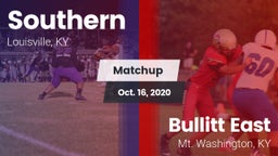 Matchup: Southern vs. Bullitt East  2020