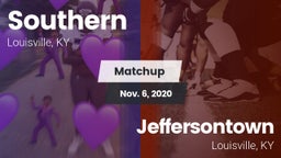 Matchup: Southern vs. Jeffersontown  2020